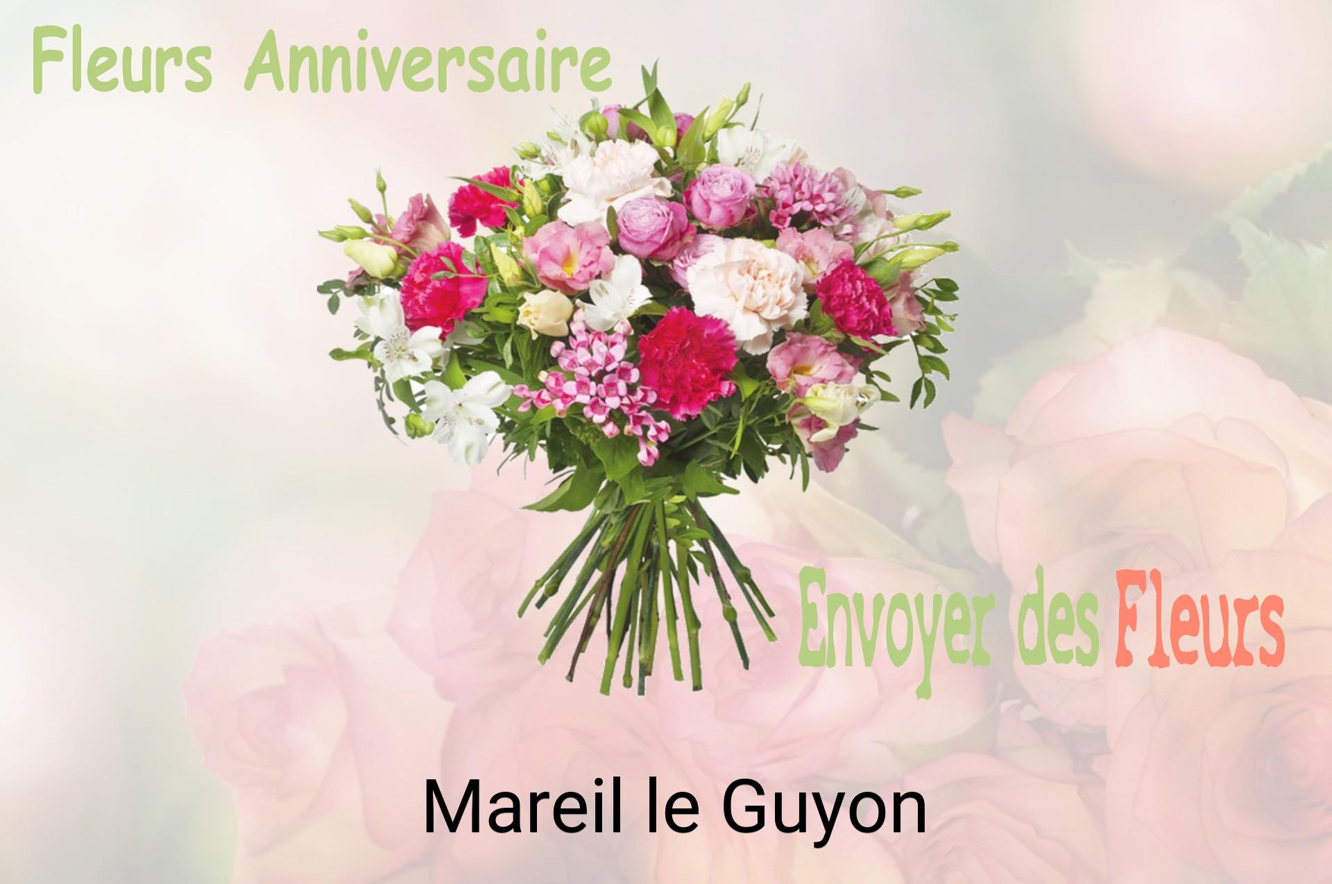 Bouquet de fleurs d’anniversaire livré à Mareil-le-Guyon